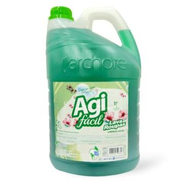 Imagem de Sabão Líquido 5L Agi Fácil Limpeza Total