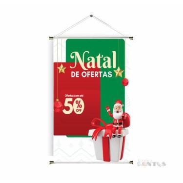 Imagem de Banner pronto Natal BA 629 medida 45x70 cm arte Pronta