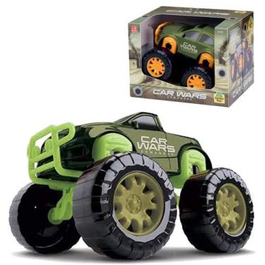 Imagem de Carrinho de brinquedo big foot car wars infantil militar - Samba Toys
