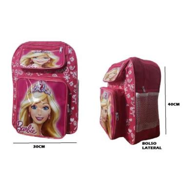 Imagem de Mochila de Costas Personagens Infantil Menina Menino TAM G Bolsos - EM