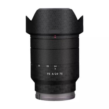 Imagem de Adesivo de lente de câmera para Sony FE 12-24 mm F4 G Macro Coat Wraps Film Protective Vinyl Decal Skin 12-24 4 (ouro onda)