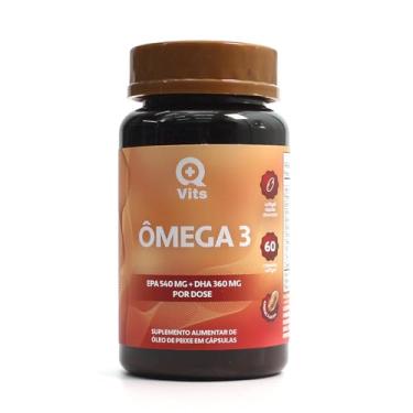 Imagem de Ômega 3 1000mg EPA 540mg DHA 360mg QMaisVits 60 Cápsulas Softgel