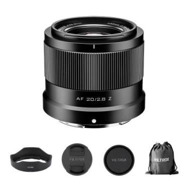Imagem de Lente VILTROX 20mm f/2.8 STM com foco automático para montagem Nikon Z