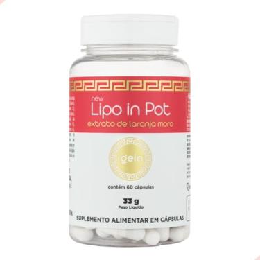 Imagem de Lipo In Pot Suplemento Termogênico Laranja Moro 60 Cápsulas