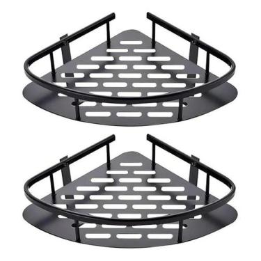 Imagem de 2 Prateleiras Multiuso De Canto Em L Box Banheiro Lavandeiria - TOP RI