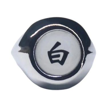 Imagem de Anel de Cosplay Naruto Akatsuki Itachi - Unissex - Metal, R089, 8