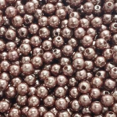 Imagem de PÉROLA DE ABS LISA Nº 06 20G PEROLA 6 MM - LADEIRA BIJUTERIAS, CHOCOLA