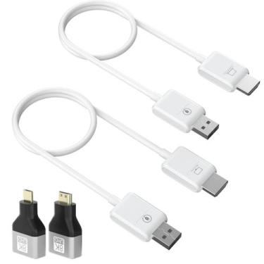 Imagem de Kit de transmissor e receptor HDMI sem fio BDFFLY 1080P