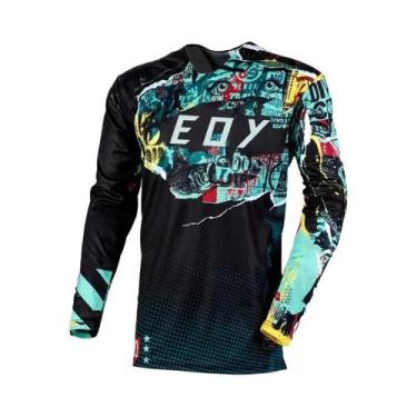 Imagem de Camisa De Motocross Respirável Para Adultos Verão Jersey De Corrida De