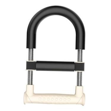 Imagem de Baoblaze Arm Training Exercício Muscular Antebraço Exercitador Ajustável Academia Doméstica Fortalecedor de Pulso para Tríceps Bíceps Fitness, Leite Branco