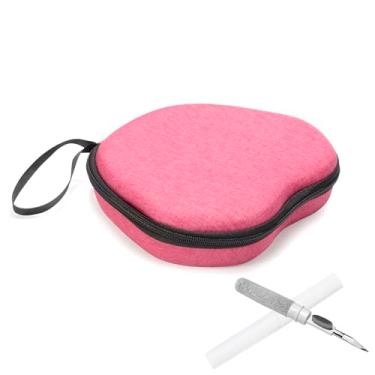 Imagem de Bonsava Capa para fone de ouvido Sony WH-1000XM4 cor pura Bluetooth sem fio bolsa de armazenamento EVA com caneta de limpeza
