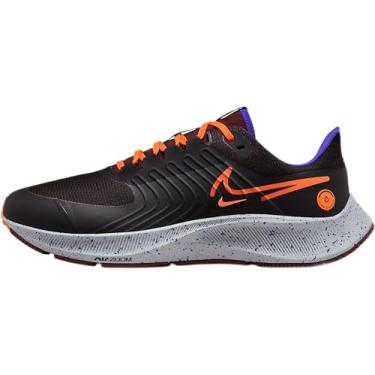Imagem de Nike Tênis de corrida masculino Air Zoom Pegasus 38 Shield DC4073 (Reino Unido 40 EUA 10 EU 44, preto laranja 003), Preto e laranja 003, 41
