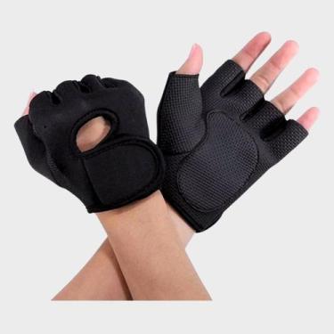 Imagem de Luva De Academia Masculina E Feminina Par Proteção Treino Fitness Ajus