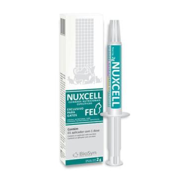 Imagem de Suplemento Nuxcell Fel Seringa para Gatos 2g - Biosyn