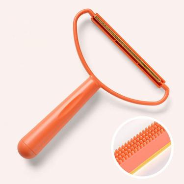 Imagem de Removedor De Pelos Escova Portatil Fiapos Pequenas Sujeiras 2 Em 1 Rosa
