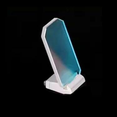 Imagem de Espelho refletor a laser, espelhos refletores de cabeça de soldagem a laser originais 30 x 14 x 2 mm para SUP21S/T SUP23S/T, máquina a laser, cabeça de mão, refletor de soldador a laser com suporte