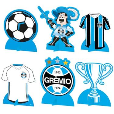 Imagem de DECORACAO DE MESA GREMIO 06 un.