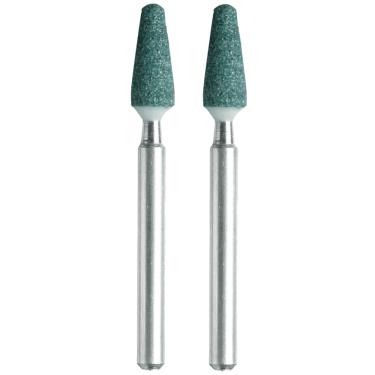 Imagem de Kit com 2 Pontas Cônicas Montadas de Carbureto de Silício 3/16"" 4,8 mm - 84922 - DREMEL