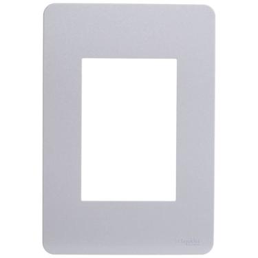 Imagem de Placa 4x2 3 Postos Gamma Silver Orion - S730103274 - SCHNEIDER