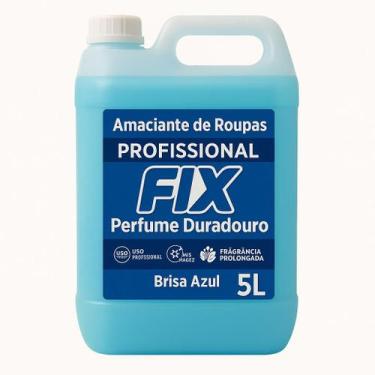 Imagem de Amaciante Azul Para Roupas Uso Profissional Perfume Duradouro- 5 Litro