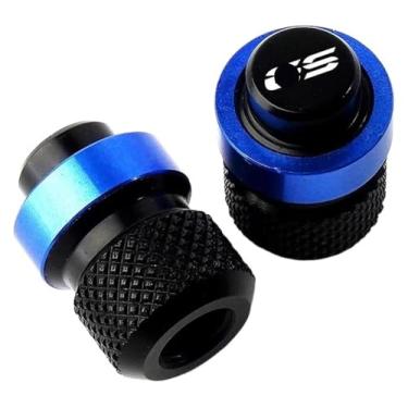 Imagem de Acessórios de motocicleta Tampas de válvula de pneu de roda de alumínio compatíveis com R1250GS R1200GS F850GS F750GS G310GS R1200 1250 GS Adventure GSA(A)