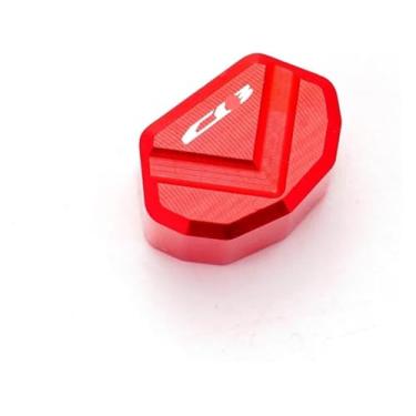 Imagem de BYYINGSUS Compatível com CBR 600RR 1000RR CB500X CB500F CB650R CBR650R CB1100 CBR 954RR 900RR Mototcycle CNC Switch Button Turn Signal Key Cap (CB-Red)