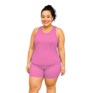 Imagem de Regata Nadador Feminina Dryfit Fitness Academia Plus Size - Ast Store,