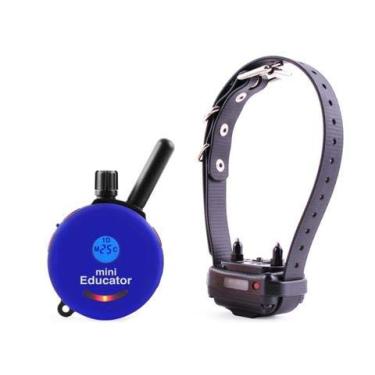 Imagem de Mini Educator E-Collar Technologies ET-300 Series 1/2 Mile Remote Dog Training System + Free Bungee Collar (Blue)