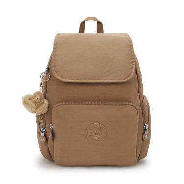 Imagem de Mochila Kipling City Zip S Early Tan-Feminino