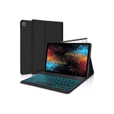Imagem de Capa de teclado Galaxy Tab S6 Lite 10.4 Retroiluminada Bluetooth - Lig