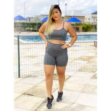 Imagem de Conj. short blend - BKmodafitness, Pink, g