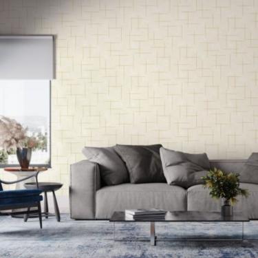 Imagem de Papel de Parede Bobinex Essencial Geométrico Branco 4314