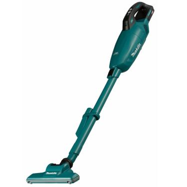 Imagem de Aspirador de Pó Portátil Sem Fio 40V Max XGT CL001GZ02 Makita Vertical Filtro HEPA Lavável Sem Bateria/Carregador Verde com Bocais Tubo Azul 730ml