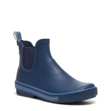 Imagem de Rocket Dog Bota de chuva feminina de borracha arco-íris, Azul marino, 7