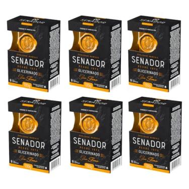 Imagem de Kit 6 Sabonete Senador Glicerinado Sun Stone 130g