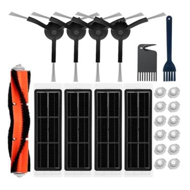 Imagem de HEPA Filter Mop Cloth Side/Main Brush Cover Compatible With XiaoMi Roborock S5 S50 S51 S55 S6 S60 S6 Pure Water Tank Dust Box Spare Parts(Lavender)