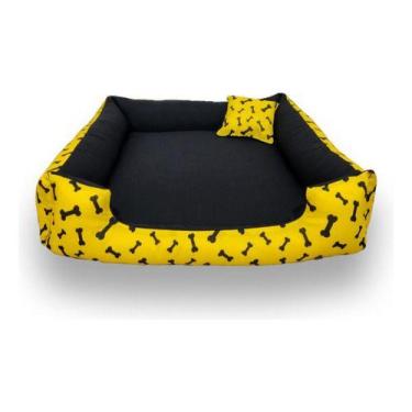 Imagem de Cama De Cachorros Caminha Pet Medios Tamanho G 70x70 Cm - Gv Enxovais,