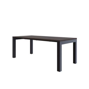 Imagem de Mesa De Jantar Bronx U 200x90x77cm Brmj9200u Terracota - Est.preta Terracota/est.preta