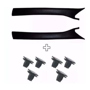 Imagem de Acabamento Coluna A Interna Parabrisa Omega Par - 6 Grampos - Clauplas