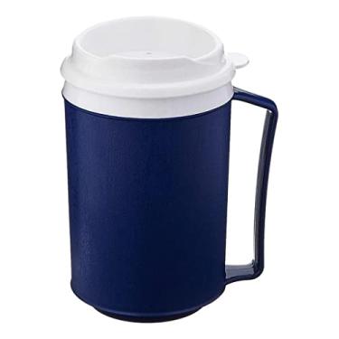 Imagem de barenx Caneca térmica térmica caneca de café para pessoas com deficiência