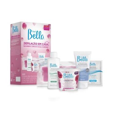 Imagem de Depil Bella - Kit Depilação em Casa Completo Facial e Corporal - 5 itens