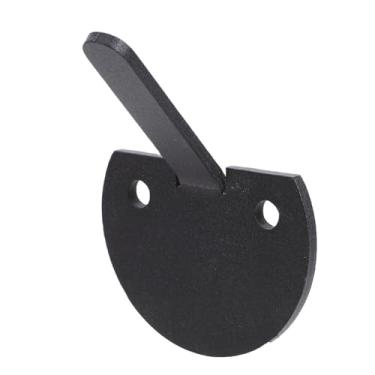 Imagem de Zopsc Cabide de Caveira, Suporte de Parede Em Aço Carbono para Pequenos Troféus de Jogos, Design Oculto para Exibição de Montagem Europeia, Acabamento Revestido Em pó Preto