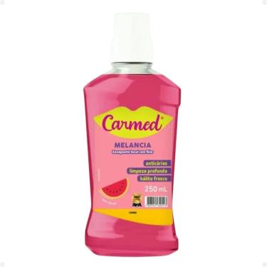 Imagem de Enxaguante Bucal Carmed Melancia 250ml