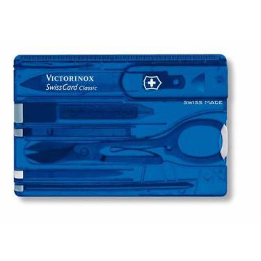 Imagem de Cartão Multiferramenta SwissCard Classic Sapphire Victorinox 0.7122.T2