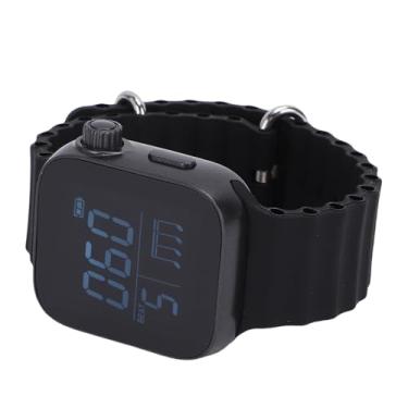 Imagem de OPPWONG Relógio Metrônomo Vibratório Digital de Pulso Com BPM Ajustável de 40 a 240, Tipos de Batida e Padrões Rítmicos para Guitarra, Piano, Bateria, Corrida e Fitness.