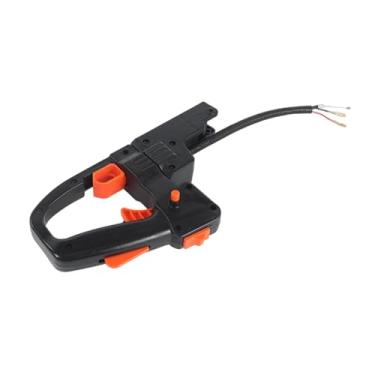 Imagem de MotiveTech Alavanca do interruptor do acelerador para roçadeiras a gasolina 60 N. Design ergonômico. Peças de reposição em nylon metálica. Montagem