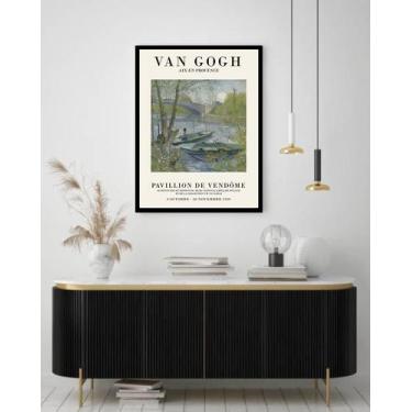 Imagem de Quadro Decorativo Van Gogh Pavillion De Vendôme - 70X50Cm - Quadros On
