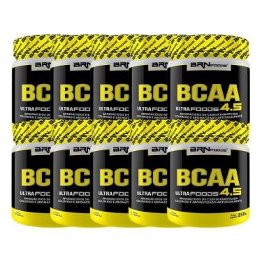 Imagem de Kit 10X Bcaa Ultra Foods 250G - Brn Foods