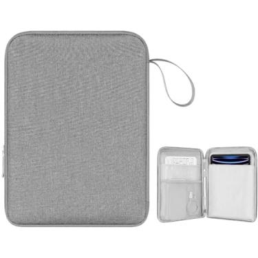 Imagem de Adequado para iPad10. 9/12. 9 polegadas luva protetora-Proteção À Prova de choque Air4 / Pro(Cinza,Bolsa 11")