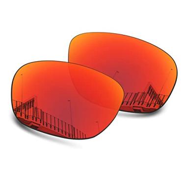 Imagem de Well-aimed Lentes de substituição compatíveis com óculos de sol Oakley Enduro OO9223 - irídio vermelho polarizado